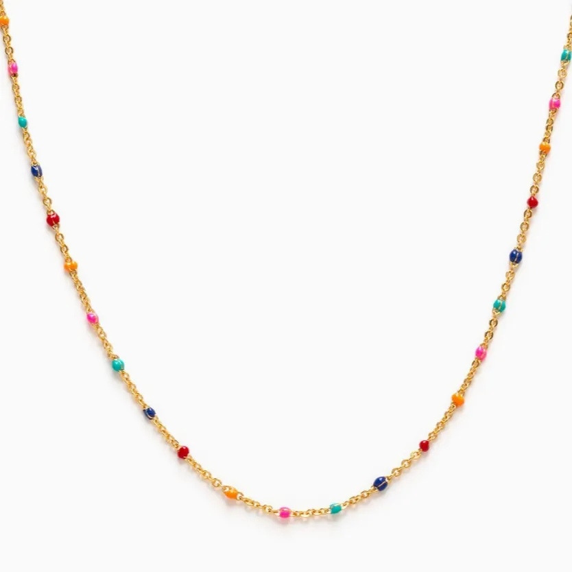 Colorful Enamel Chain