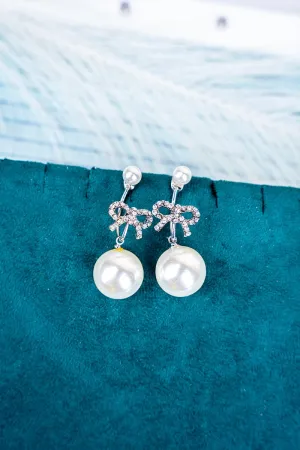 Crystal Avenue The Perfect Look Silvertone Jacket Earrings