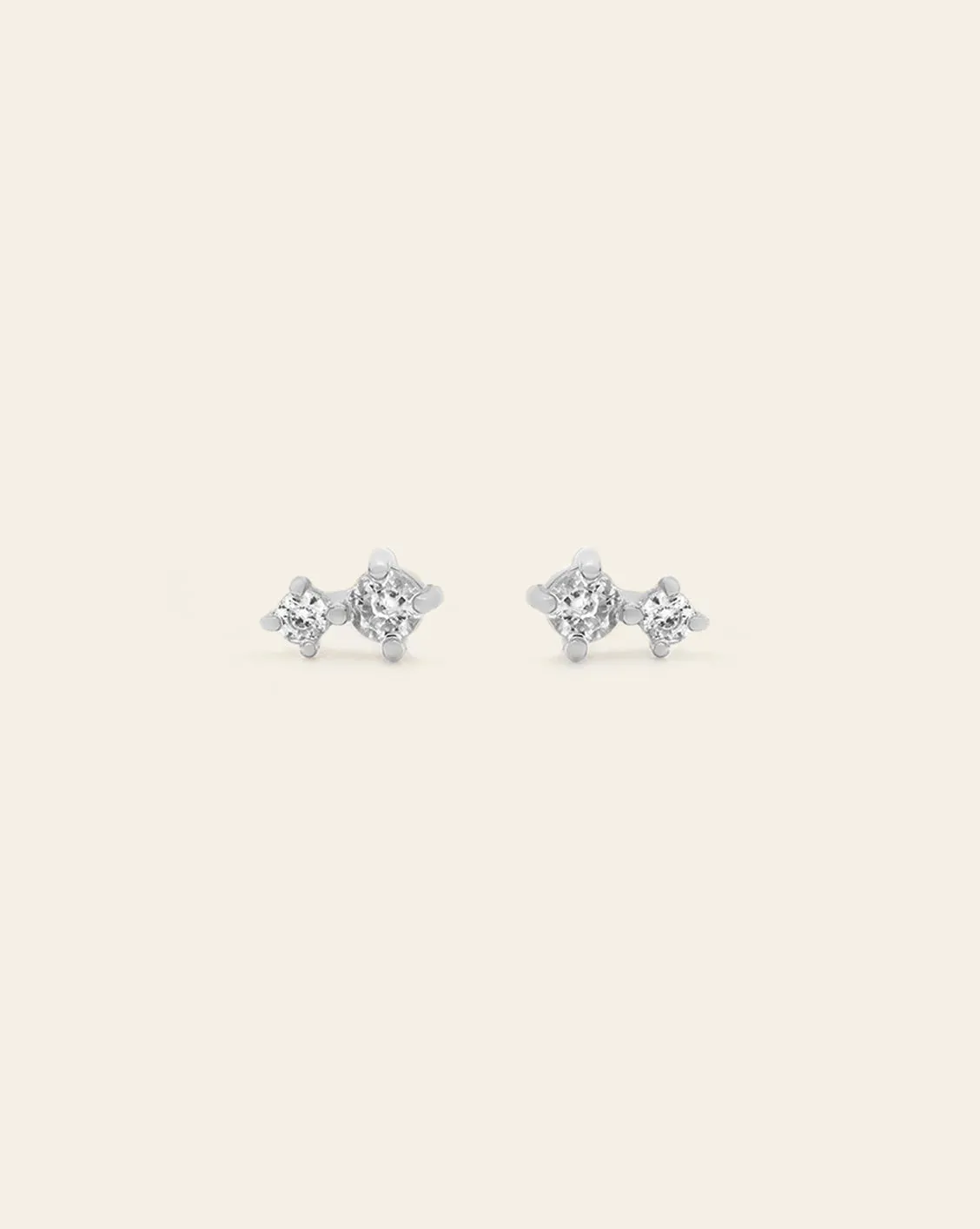Nia Studs - Sterling Silver