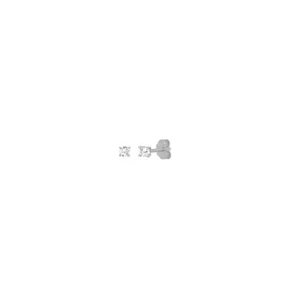 Petite CZ Studs 3MM - Silver