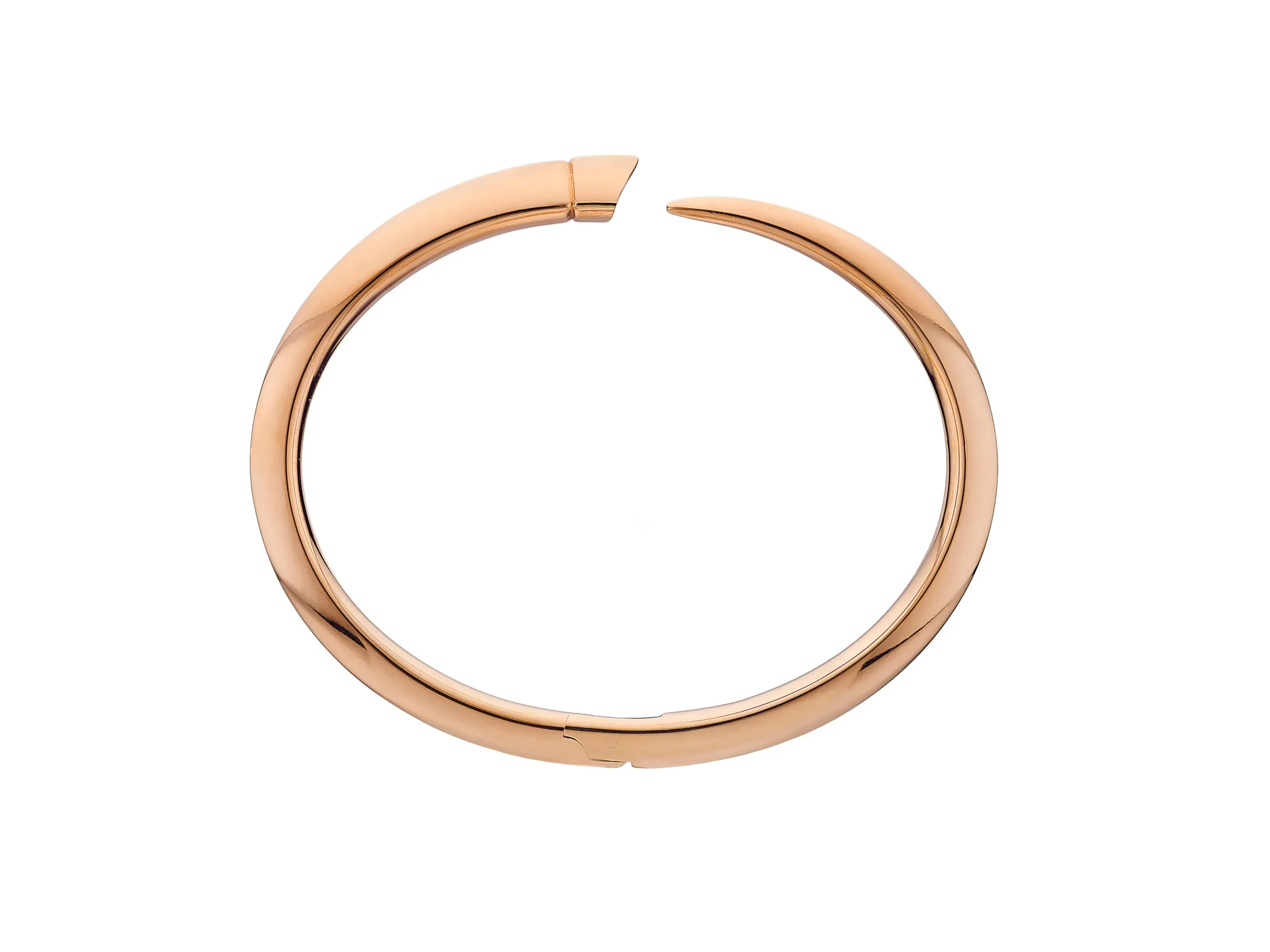 Sabre Bangle - Rose Gold Vermeil