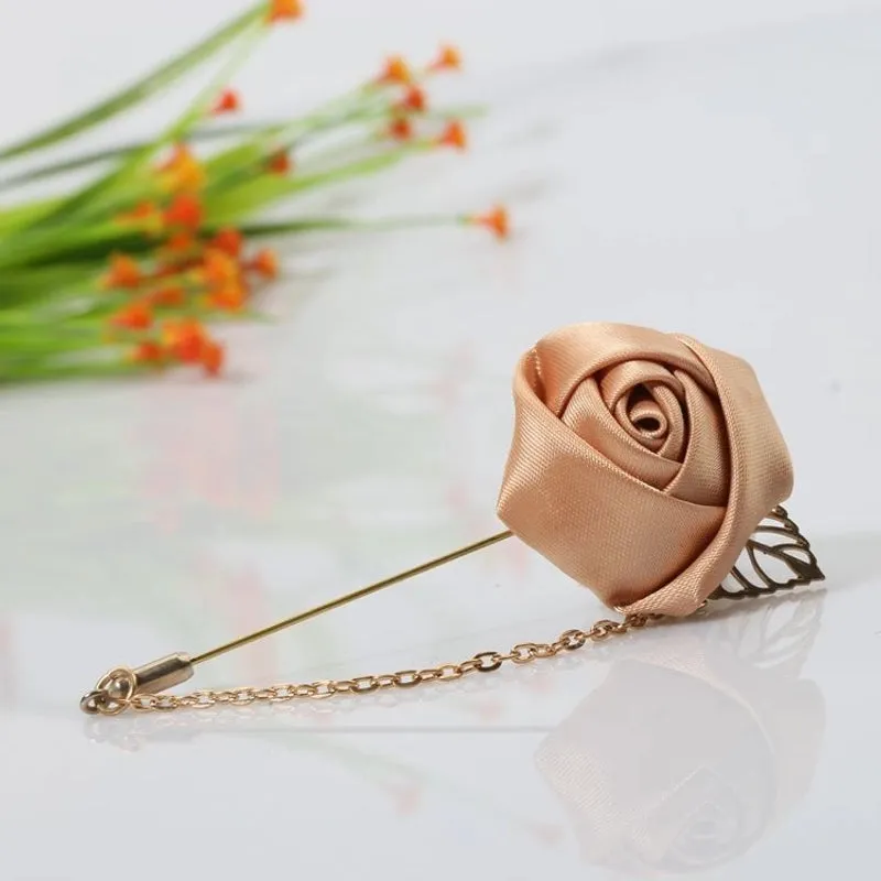 Simple Style Classic Style Pin Leaf Flower Alloy Knitting Women's Brooches