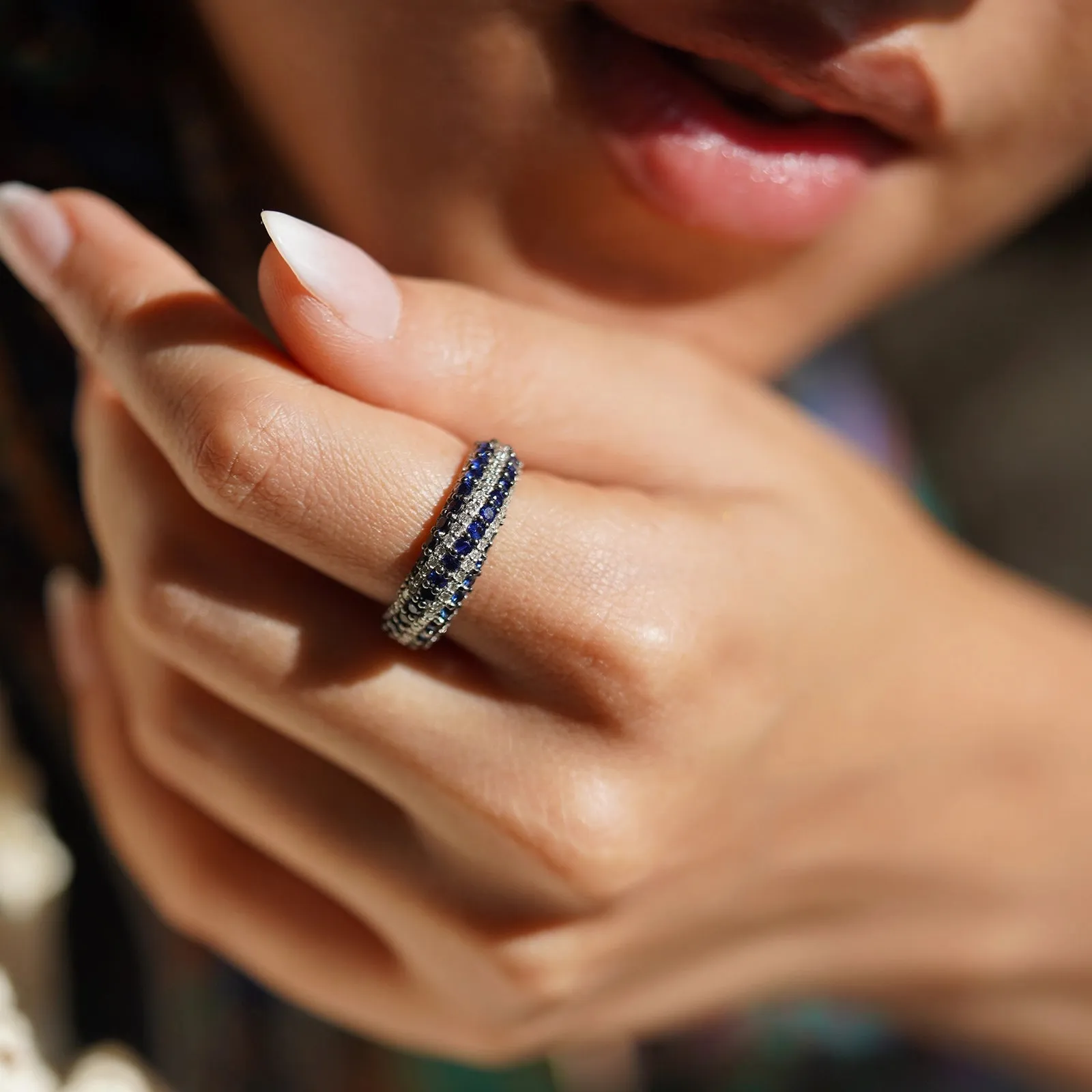Susan Blue Sapphire Ring