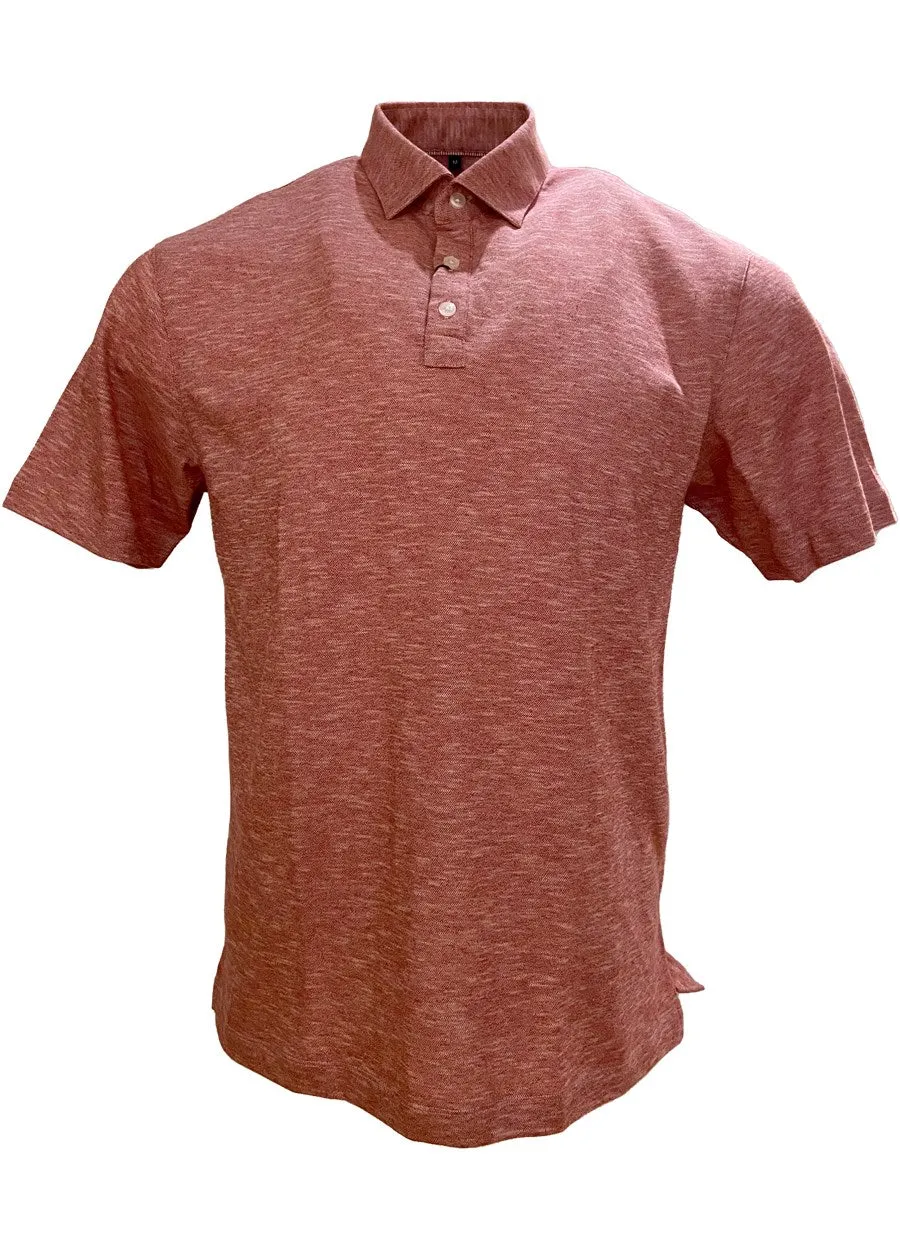 Viyella European Made Heather Effect Polo