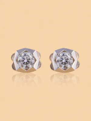 Westside X Pome Stellar Solitaire Stud Lab Diamond Earrings